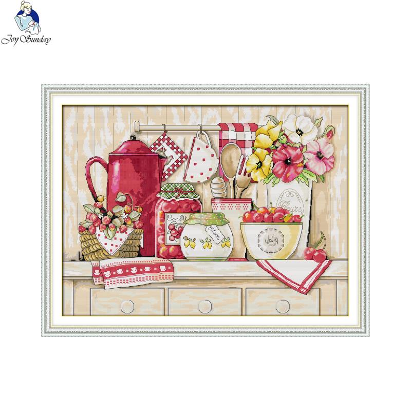 Embroidery Kitchen - Ấm Cúng Nhà Bếp Được Tính