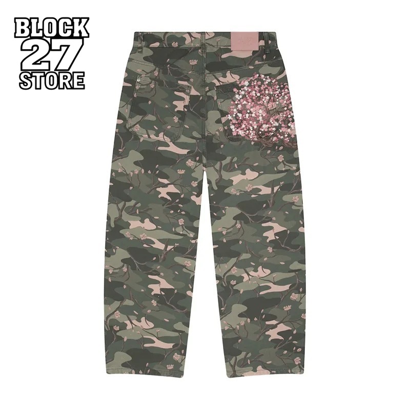 Mens Jeans Y2K Sakura Embroide - đánh giá và giá Embroidery Jeans Sakura