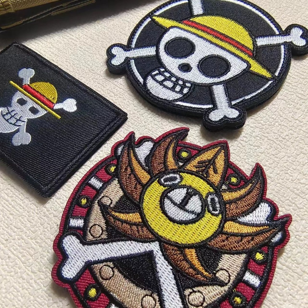 One Piece Badg Cartoon sleeve  - đánh giá và giá Embroidery Patches