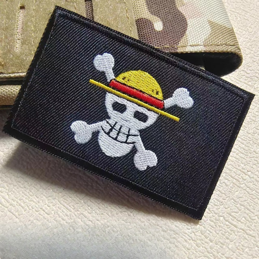 One Piece Cartoon sleeve patch - đánh giá và giá Embroidery Patches