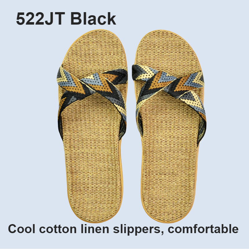 Natural linen slippers summer  - đánh giá và giá Linen Fabric Natural