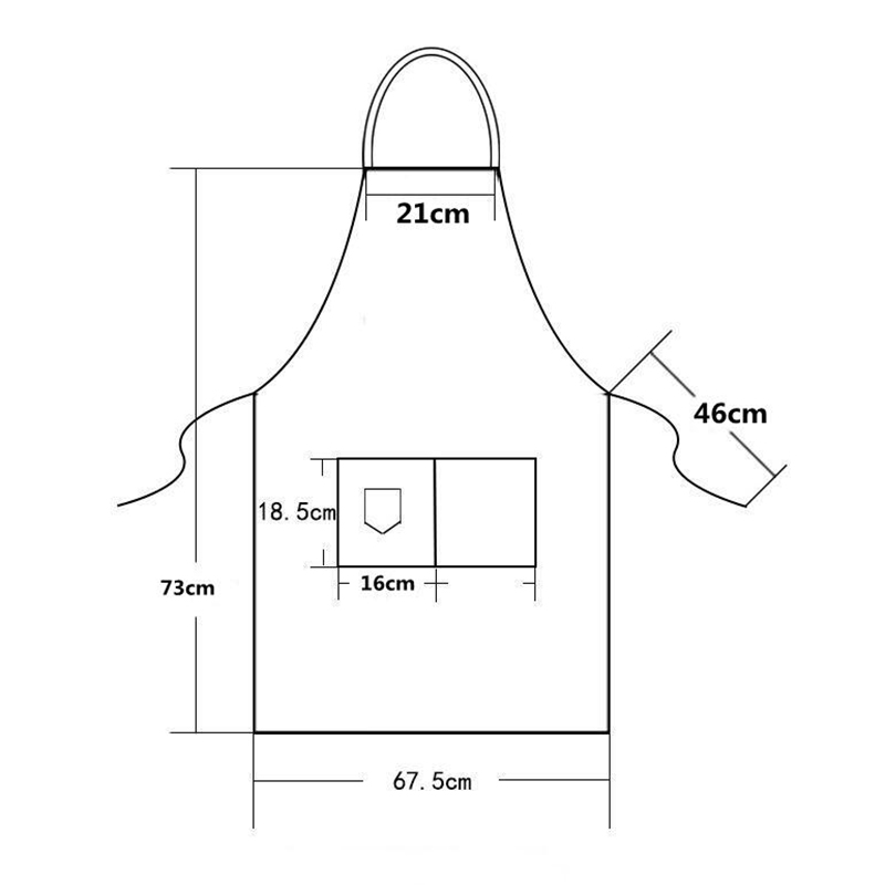 Waterproof Kitchen Apron Perfe - đánh giá và giá Embroidery Kitchen