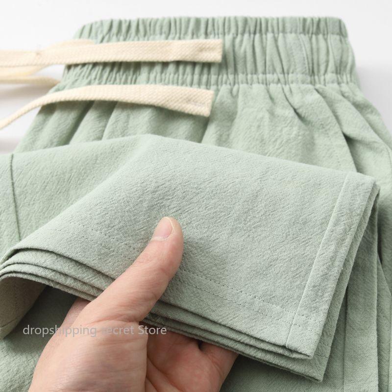 Summer Mint Green Pure Cotton  - đánh giá và giá Linen Fabric Natural