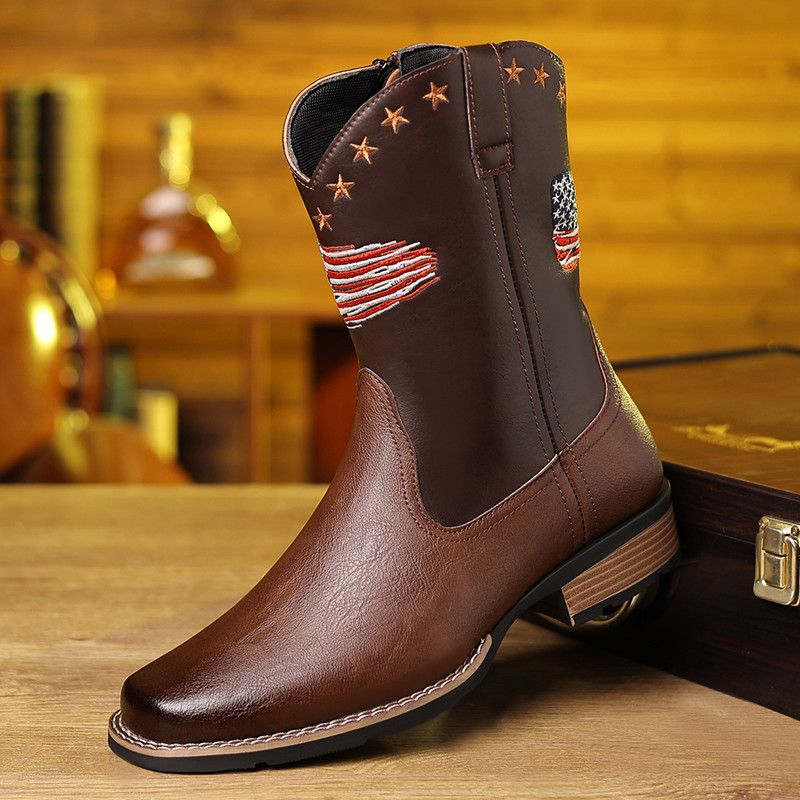 New Brand Men High Boots Embro - đánh giá và giá Embroidery Stitches