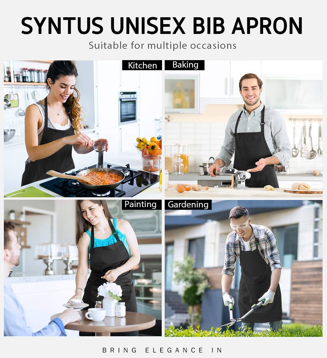 18 Colors Custom LOGO Aprons F - đánh giá và giá Embroidery Kitchen
