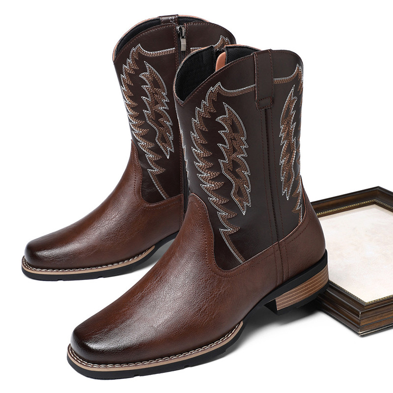 Luxury Men High Boot Embroider - đánh giá và giá Embroidery Stitches