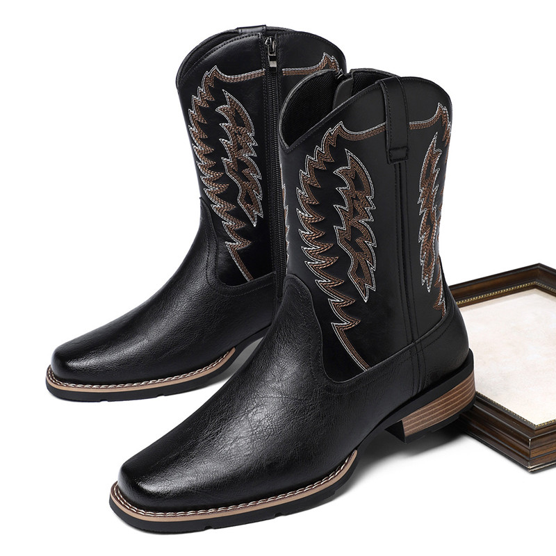 Luxury Men High Boot Embroider - đánh giá và giá Embroidery Stitches