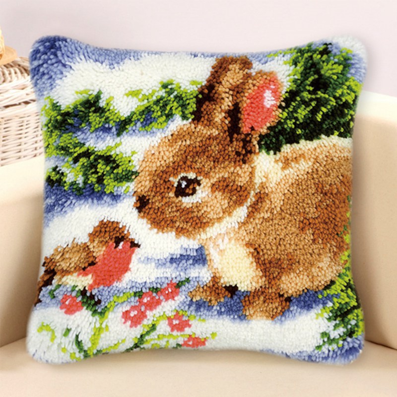 Rabbit Horse Latch Hook Kits S - đánh giá và giá Embroidery Rabbit