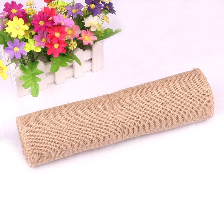 5-30CM Natural Jute Linen Fabr - đánh giá và giá Linen Fabric Natural