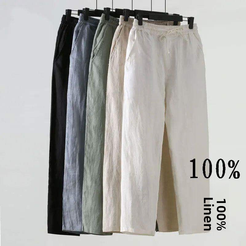 Loose Cotton Linen Men's Casua - đánh giá và giá Linen Fabric Natural