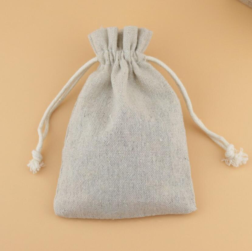 50 cái Linen Dây Kéo Túi Túi Đ - đánh giá và giá Linen Fabric Natural