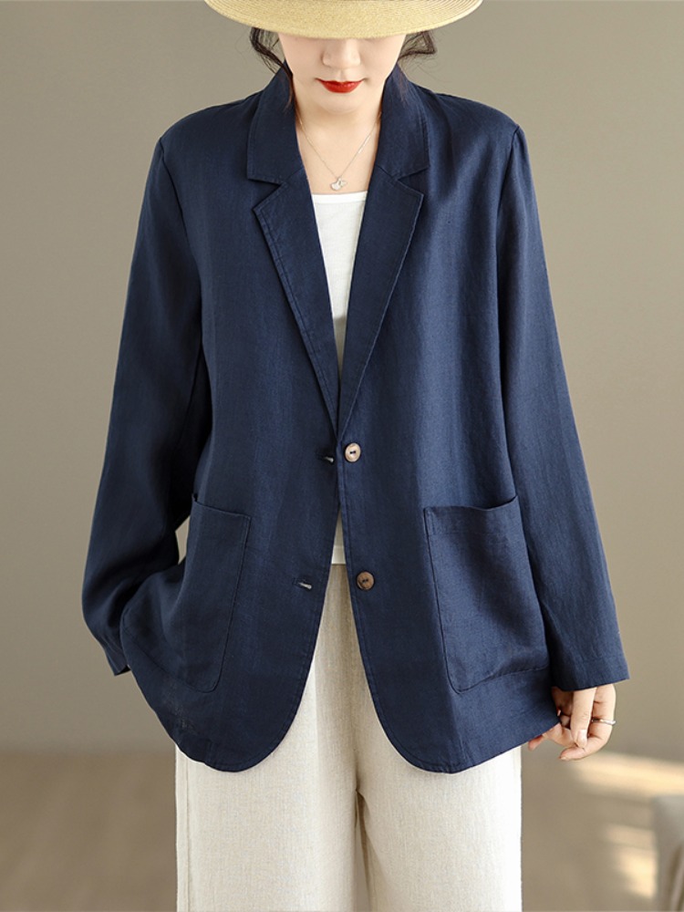 Casual Style Cotton Linen Long - đánh giá và giá Linen Fabric Natural