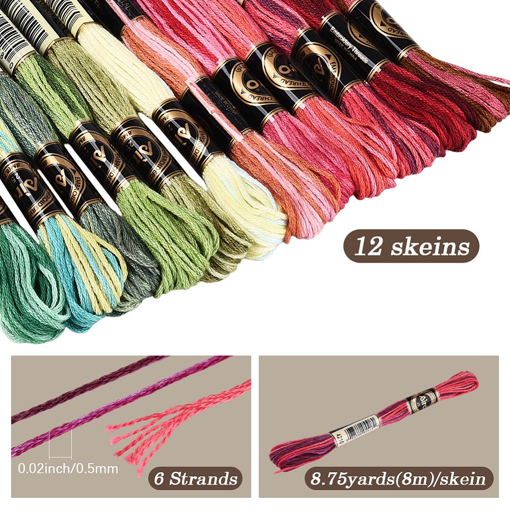 105 Yards Stitch Floss Embroid - đánh giá và giá Embroidery Stitches