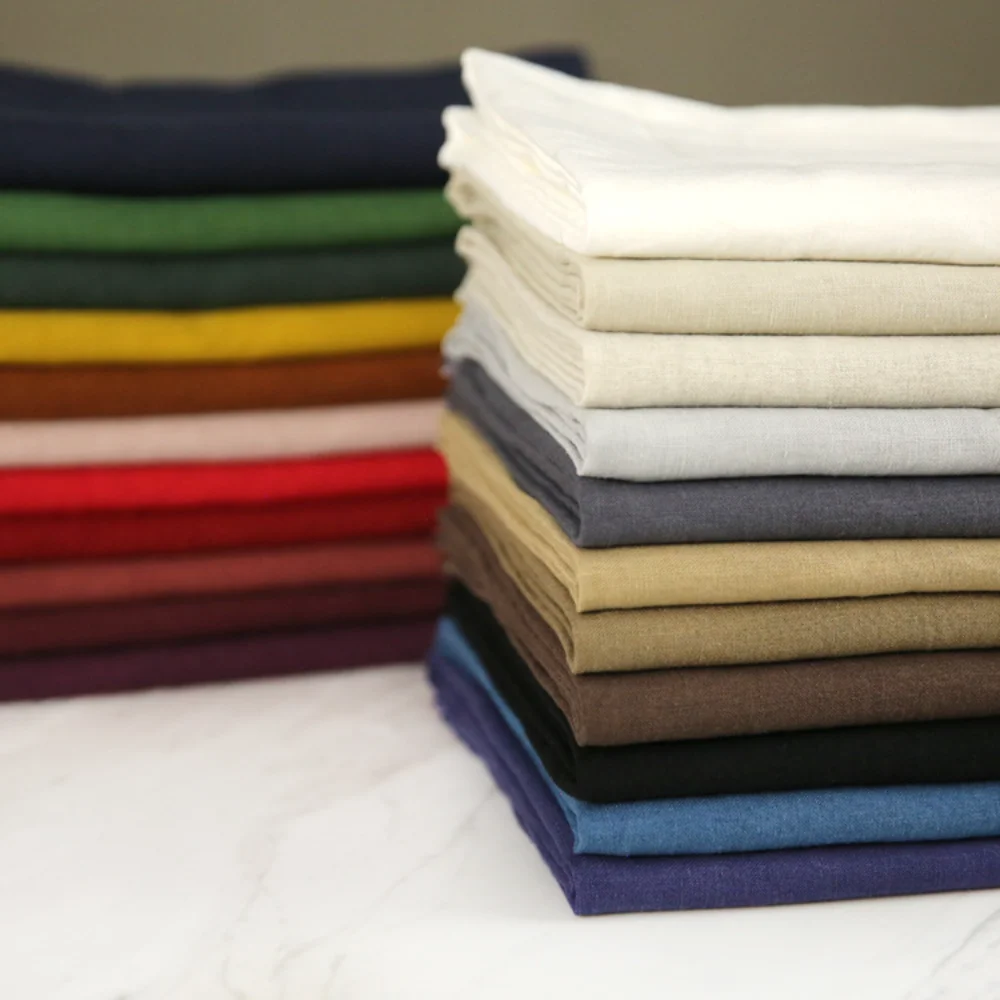 100% Pure Linen Natural Fibers - đánh giá và giá Linen Fabric Natural
