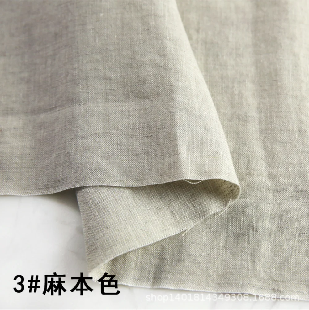 100% Pure Linen Natural Fibers - đánh giá và giá Linen Fabric Natural