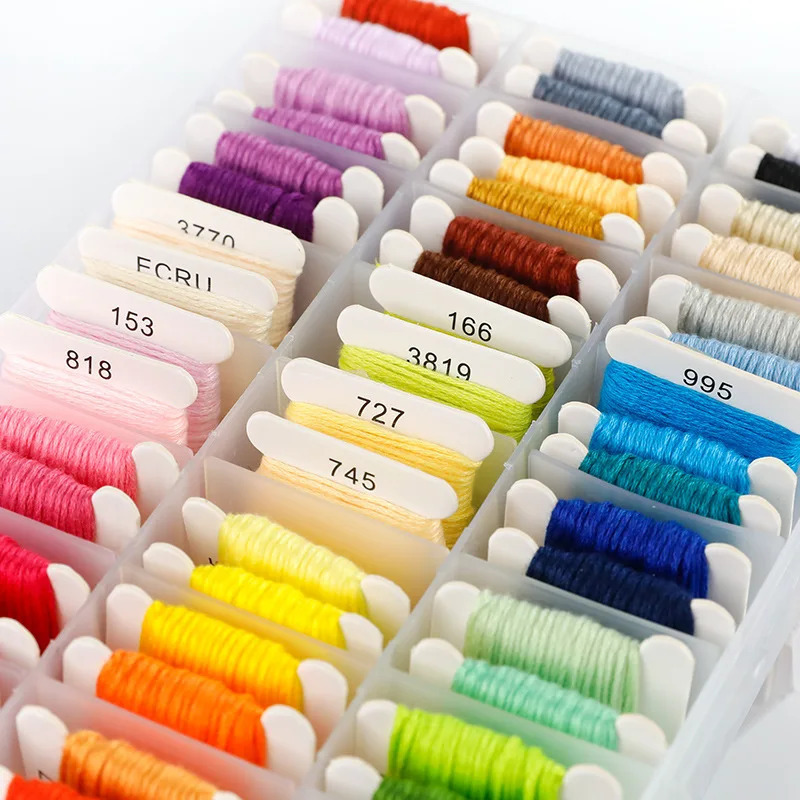 100% Cotton Embroidery Thread  - đánh giá và giá Embroidery Stitches