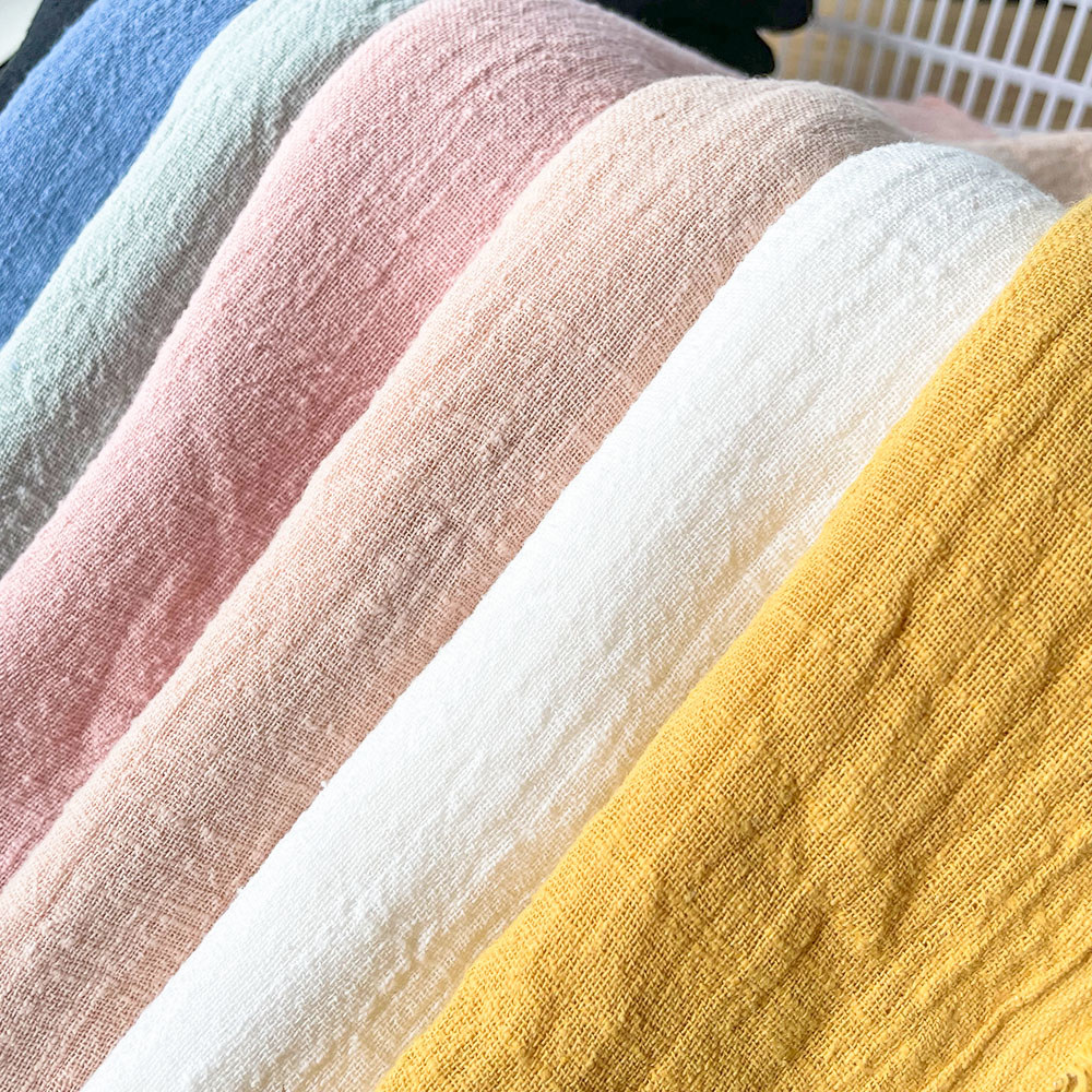 Colorful Thin Linen Cotton Cre - đánh giá và giá Linen Fabric Natural